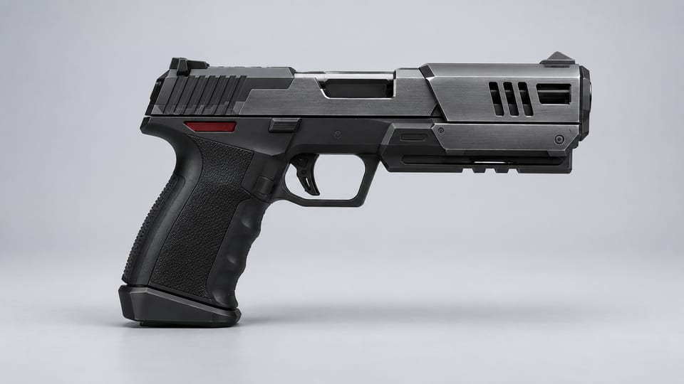 HJKE-11 Yukimura smart pistol, reconstructed product view